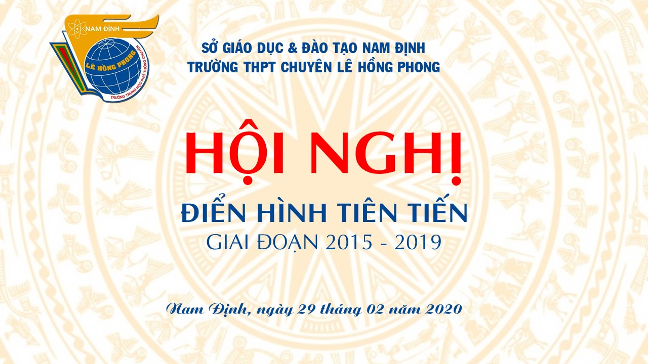 Hội nghị điển hình tiên tiến giai đoạn 2015 - 2019